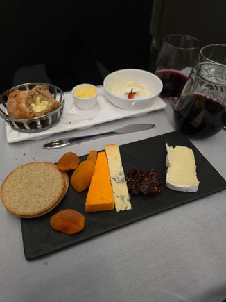 Cheeseboard went down well with port