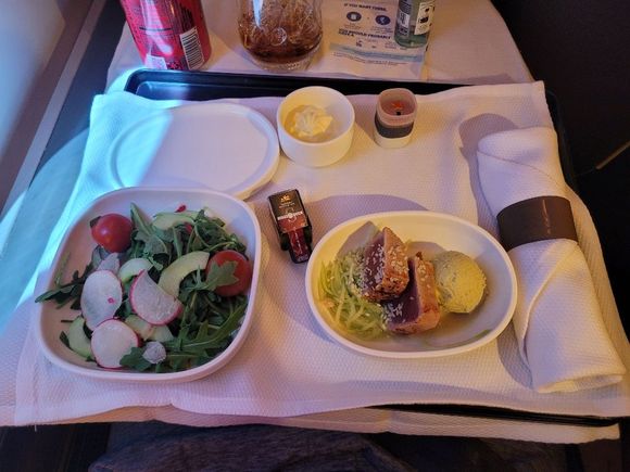 MUC-ORD tuna appetizer. Excellent