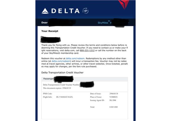 Just got this e-mail from DL saying that I have a voucher for $0.00; anyone know why?