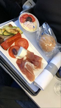 Parma ham, buffalo mozzarella