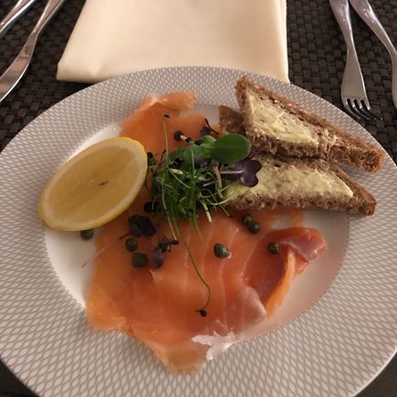 December 2019 menu - smoked salmon 