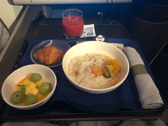 Shrimp congee was good and I am not a congee fan.  A little light, could have used yoghurt or something else. 