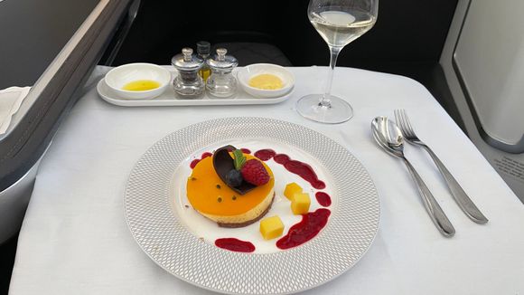 Tart was delicious, very tangy
