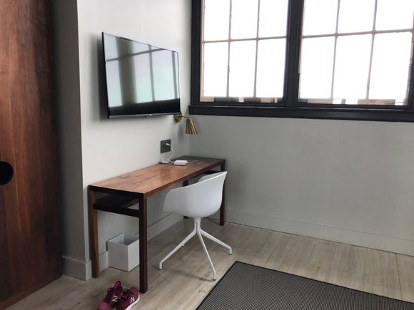 Bedroom: work area
