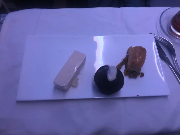 Dessert selection