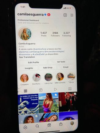 Actually someone famous. 