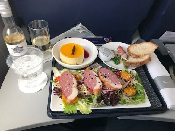 GRX - LCY 2/4. Duck main with starter and dessert. 