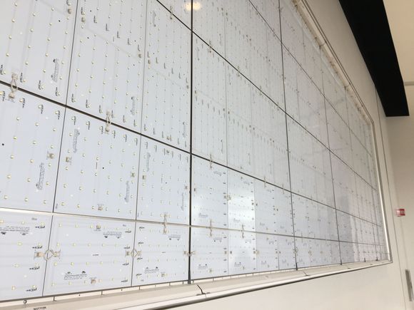 A giant LED display is not ready yet, but it will be enormous 