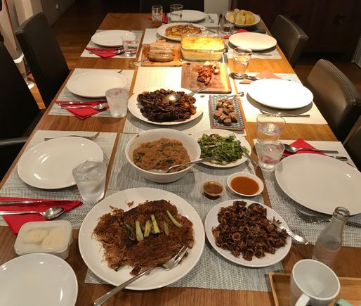 Part of the spread