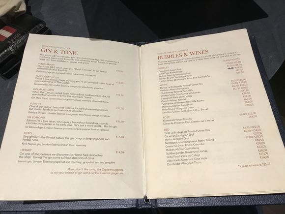 Drinklist 1 