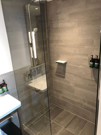 Shower is handheld & rainforest
