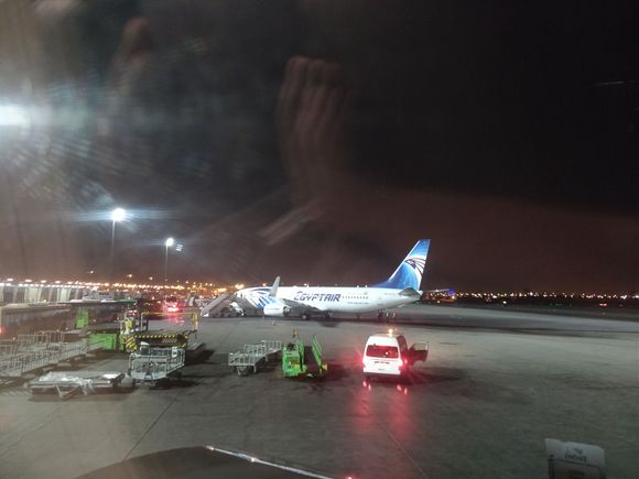 View of a MS 737 in JED