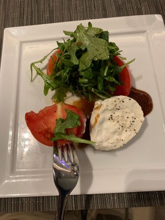 Tomato salad. Tasty!