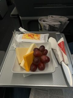 Cheese or (unfortunately) the raspberry sorbet.