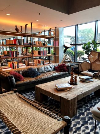 Welcoming lobby area