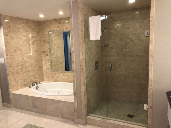 Jacuzzi tub and shower