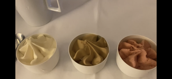 Sorbet ice cream was also very nice 