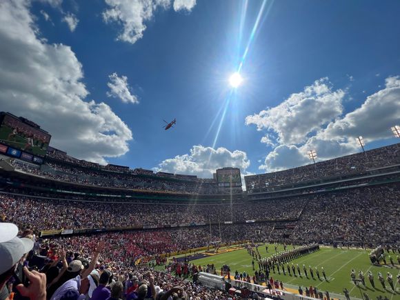 USCG flyover