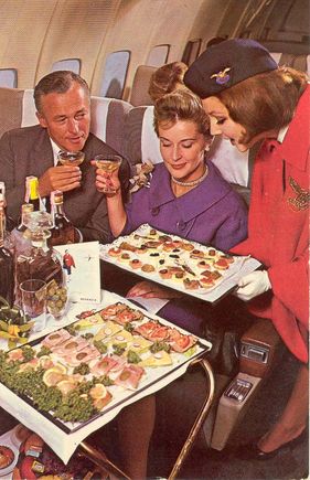 Hors d'oeuvres on Avianca