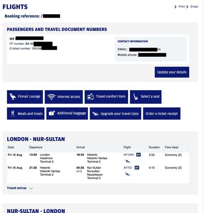Finnair MMB