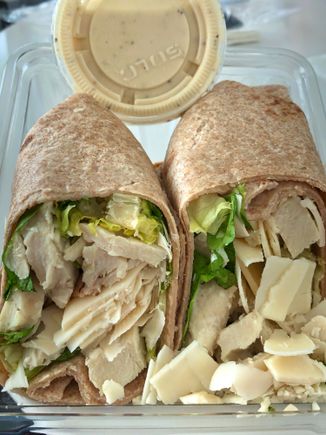 Chicken Caesar wrap