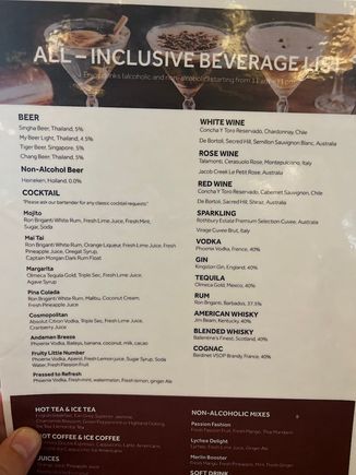 The most important picture for all-inclusive guests