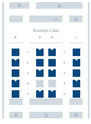 AA208/9 787-800 Business Class