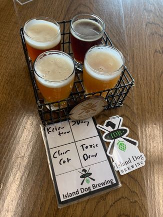 the “Toxic Death” triple IPA was excellent