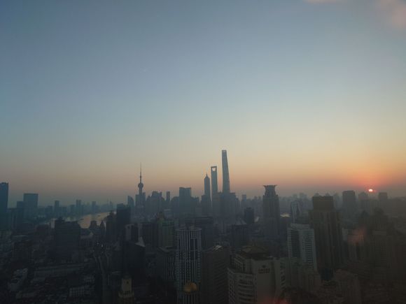 Sun rise for the Bund View