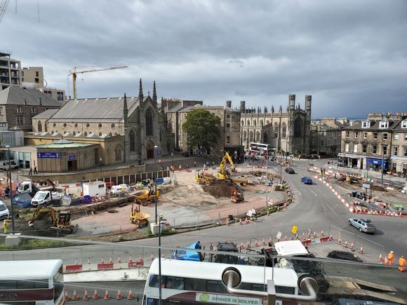View from terrace Rooms 
