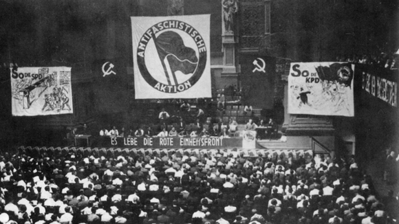 Antifa rally in 1930's Germany