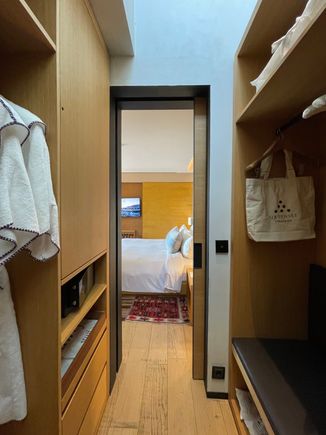 High ceilings closet 