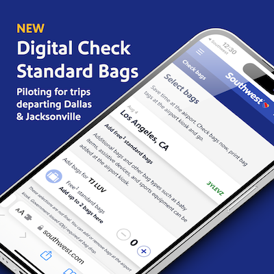 Check Standard Bags in App