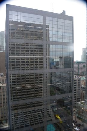 South view ( you can just see the top spire of the CN tower at the top)
