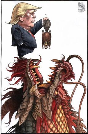 Canada does U.S. a favour and Trump turns it into a farce
