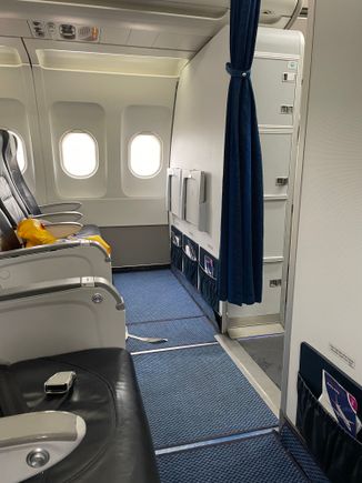 Little tables in the bulkhead - hmmm… mysterious!