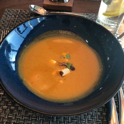 Coconut curry soup 