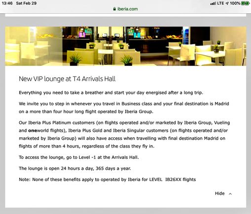 MAD Madrid Barajas VIP Arrivals Lounge