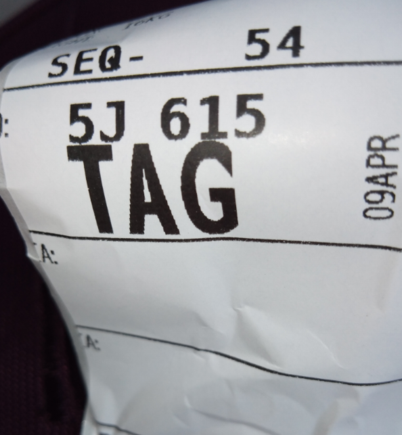 Luggage TAGged for holidays ;)