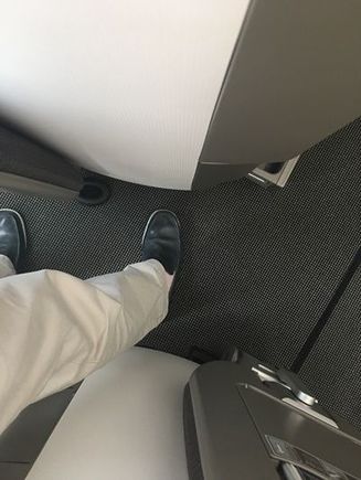 Gap to exit from window is very narrow