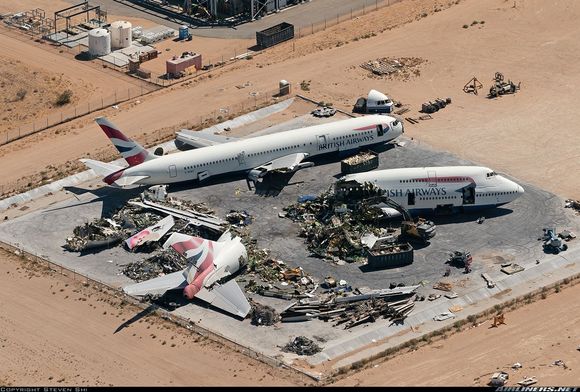 I was in the Victorville area a couple of weeks ago. This was going on in the demolition area. Brutal and sad.