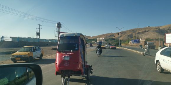 Old style tuktuk