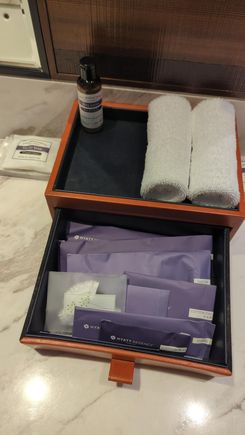 Bathroom amenities
