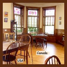 VT Haskell Free Library and Opera House is located right on the border between Canada and the U.S.
