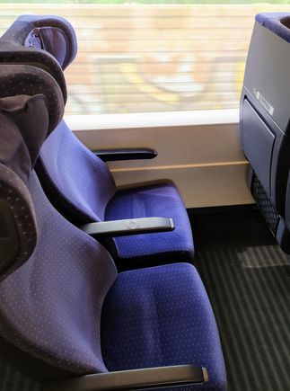 I find the 2nd class seats on Deutsche Bahn surprisingly comfortable 