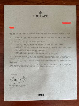 Globalist welcome letter