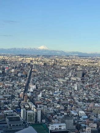 Awe inspiring Mount Fuji on a clear day