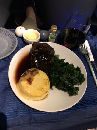 Short rib. Everything on the plate was cooked really well, and was tasty and flavorful. 
