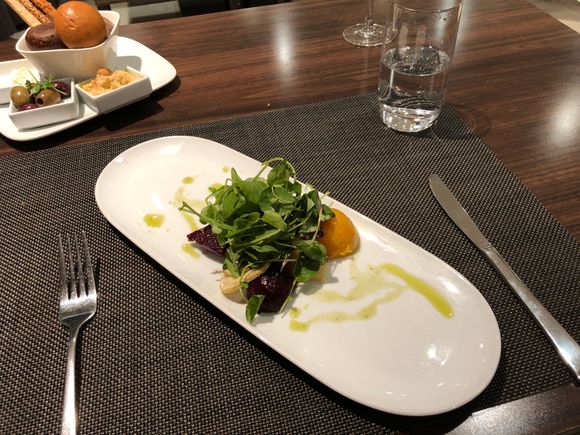 The salad