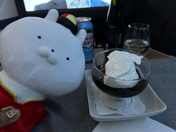 Ice Cream Sundae with Hot Fudge - probably the best and most consistent thing about AA J